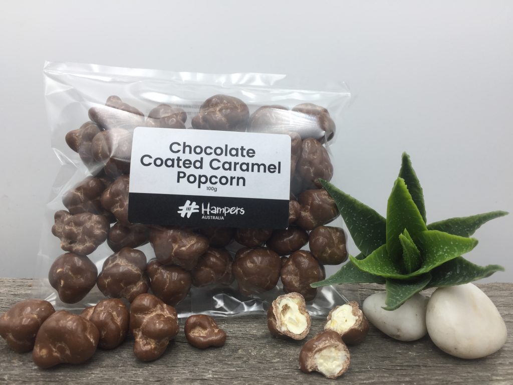 Choc Coated Caramel Popcorn - #hampers Australia - Ripple ...